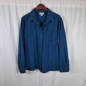 St. John's Bay Authentic Blue Top Mens 20W